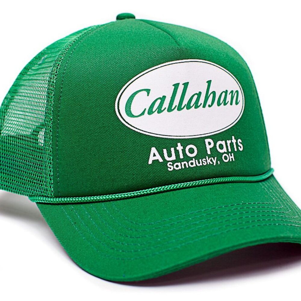 Callahan Auto Parts Custom Green Sandusky Ohio Adult Curved Hat Cap